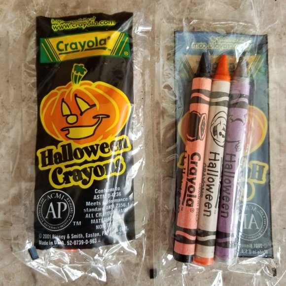 Bundle: Halloween BK Bucket Pail and Crayon Treats with Pumpkin Stickers - Picture 6 of 14